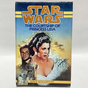 1994 STAR WARS The Courtship of Princess Leia Hardcover Book Dave Wolverton